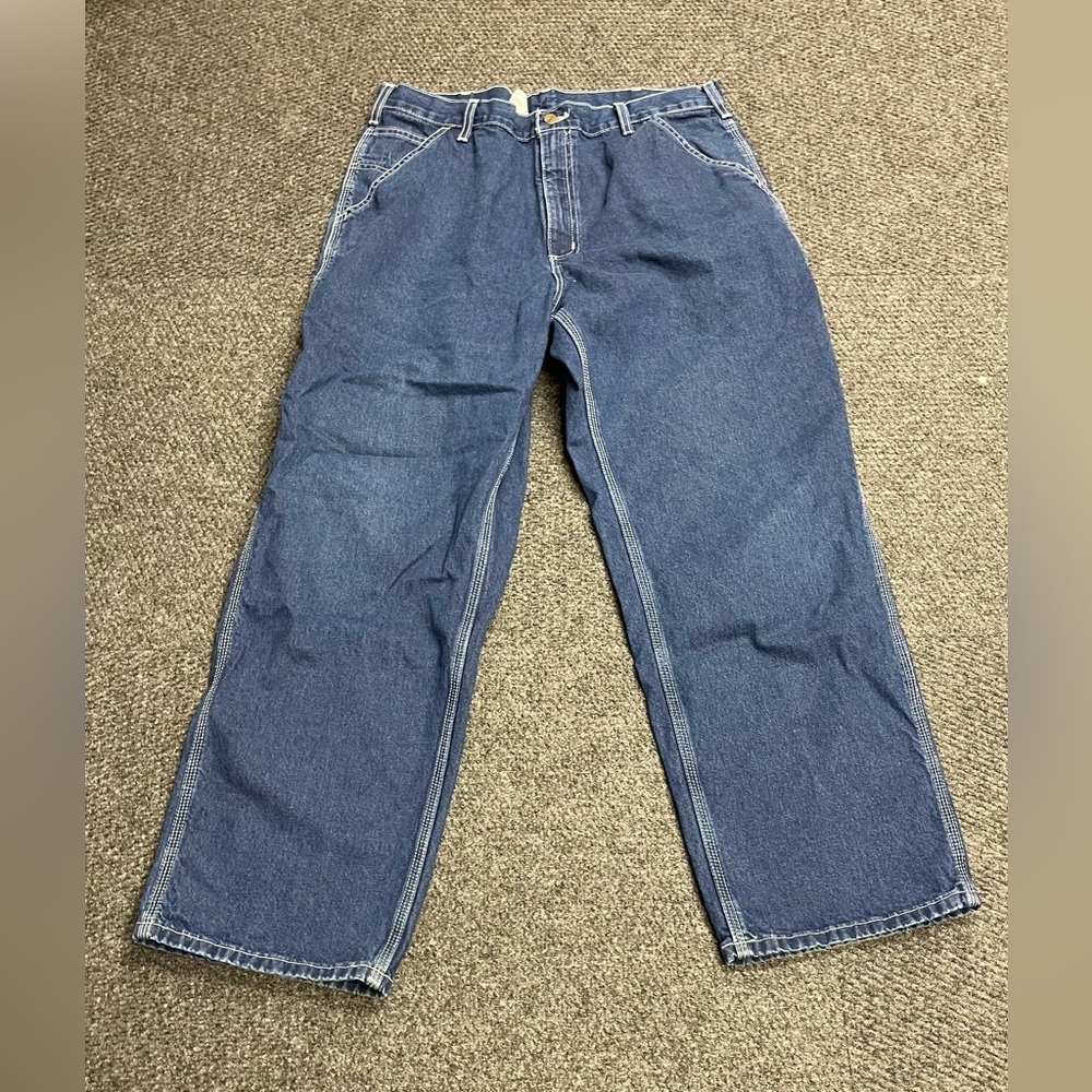 Vintage Carhartt Carpenter denim jeans size 36x30